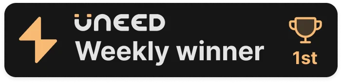 Uneed Product of the Week Winner